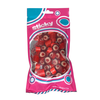 Caramelo manzana roja